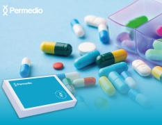 Bild von bunten Tabletten